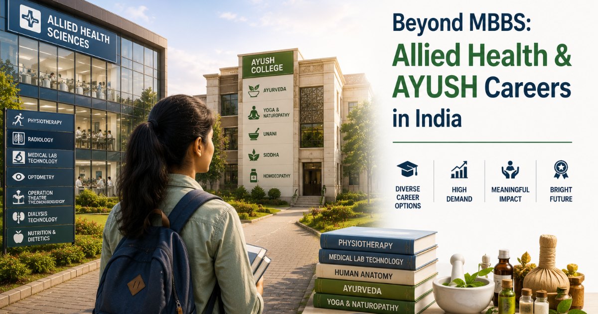 Beyond MBBS: Allied Health & AYUSH Careers in India
