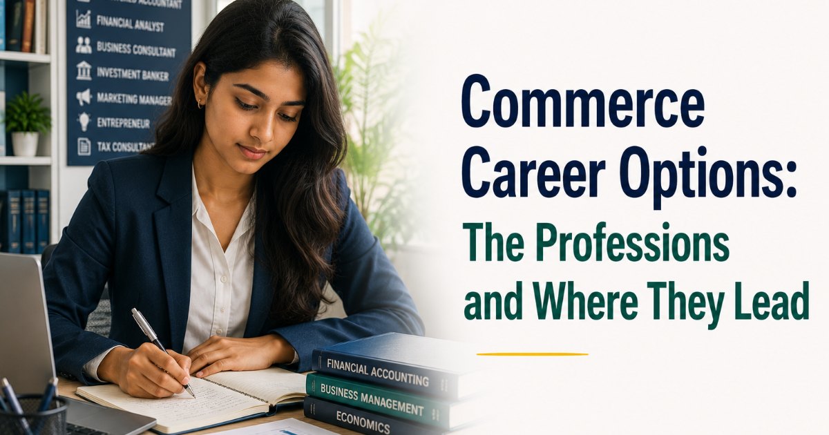 Commerce Career Options: The Professions and Where They Lead